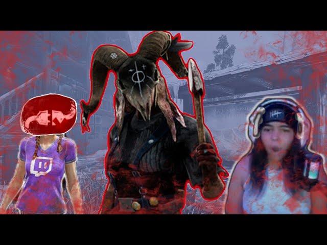 Twitch Streamer Can't Handle My Huntress | DBD