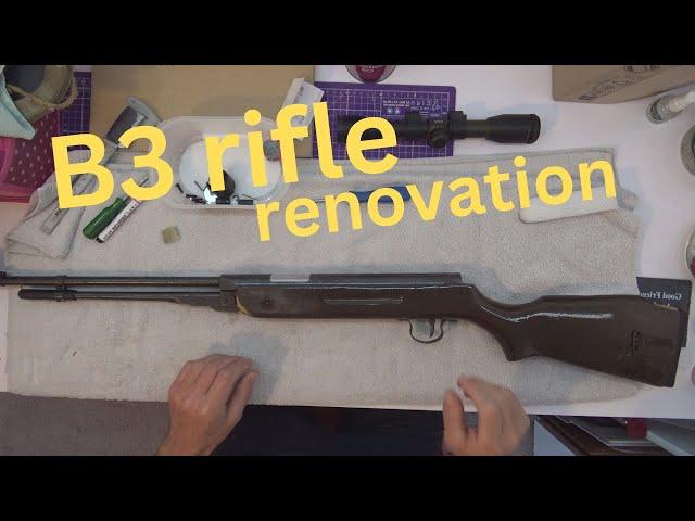 B3, old Chinese rifle renovation, part 1