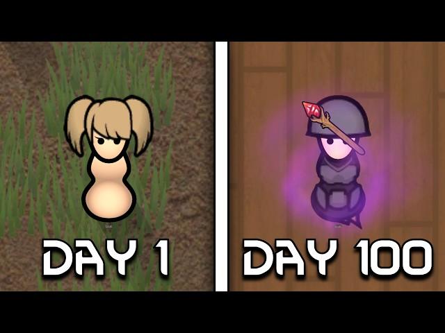 I Spent 100 Days in a Rimworld of Magic