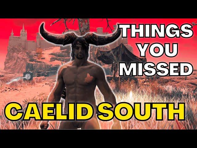 The Top Things You Missed In SOUTHERN CAELID! [probably] - Elden Ring Tutorial/Guide/Walkthrough