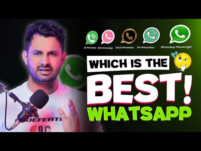 BEST WHATSAPP APP - Which WhatsApp is Best And Secure - Konsa WhatsApp Acha Hai | WhatsApp Messenger