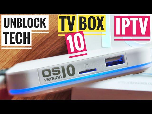 Unblock Tech Ubox10 2023 Newest Generation  Unblock Gen 10 TV Box (International Version)