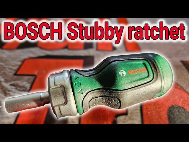 Bosch Stubby ratchet screwdriver review 6 bits and mag retention