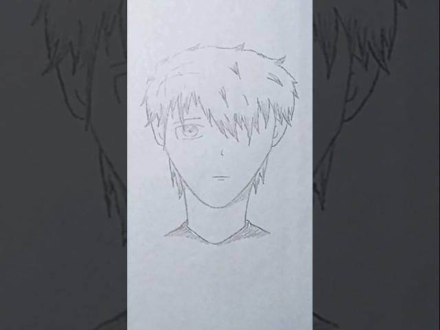 How to draw an anime in easy way #drawing #viralshort #arthive