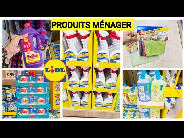 LIDL🪣PRODUITS D'ENTRETIENMÉNAGER DISCOUNTS 13.01. #LIDL #produit #entretien #lidlfrance #discount