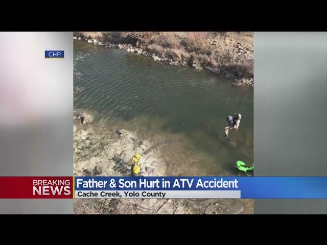 Father and Son ATV Accident