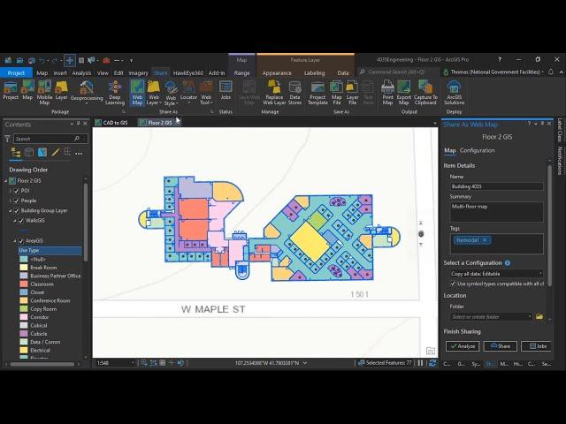 Optimizing Defense Facility Operations through Dynamic Geospatial Services