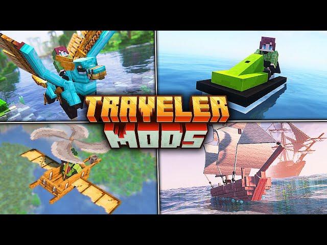 Top 10 Transportation Mods For Minecraft 1.20.1 (And Below) - 2023