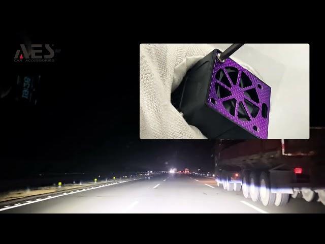 AES Hyperbolical  Matrix Bi led Projector lens  Road Testing Video#aespa #biled #matrix #retrofit