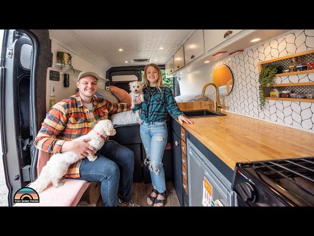 Luxurious DIY ProMaster w/ High End Finishes — No Mortgage & Freedom