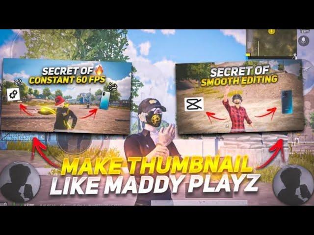 Maddy Playz Learns to Master VIRAL THUMBNAIL Like a Pro!