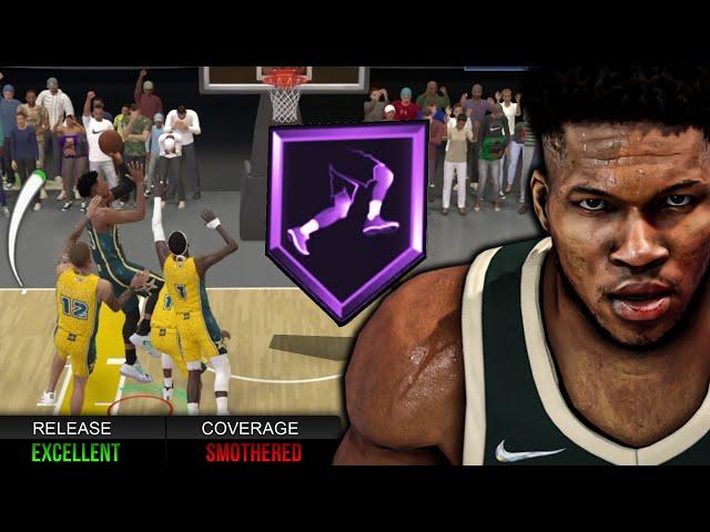 This GIANNIS ANTETOKOUNMPO BUILD with HOF TWO STEP is BROKEN in NBA 2K24