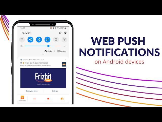 Web Push Notifications on Android Devices | Frizbit