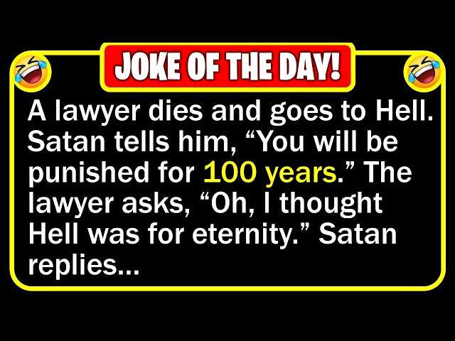  BEST JOKE OF THE DAY! - A lawyer dies and goes to Hell... | Funny Daily Jokes