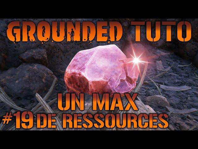 [ TUTO / GUIDE ] GROUNDED #19 TROUVER UN MAX DE RESSOURCES : ÉCLAT DE QUARTZITE & MARBRE SUPRÊME