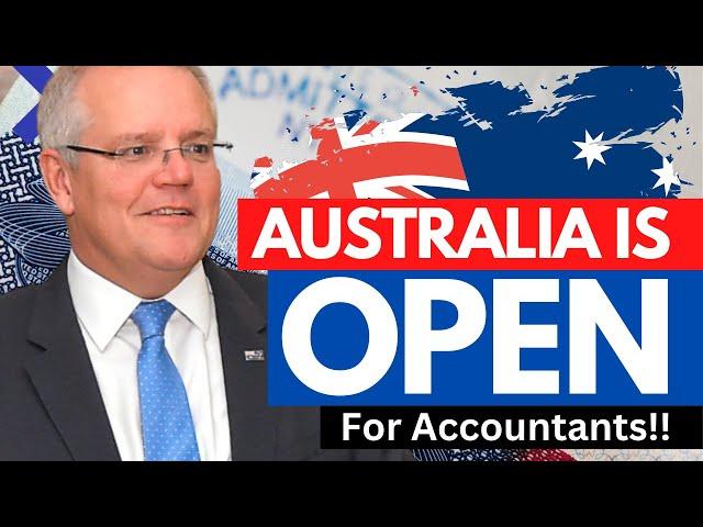 Australian is OPEN Immigration especially For Accountants ~ Australia Work Visa 2023 Updates