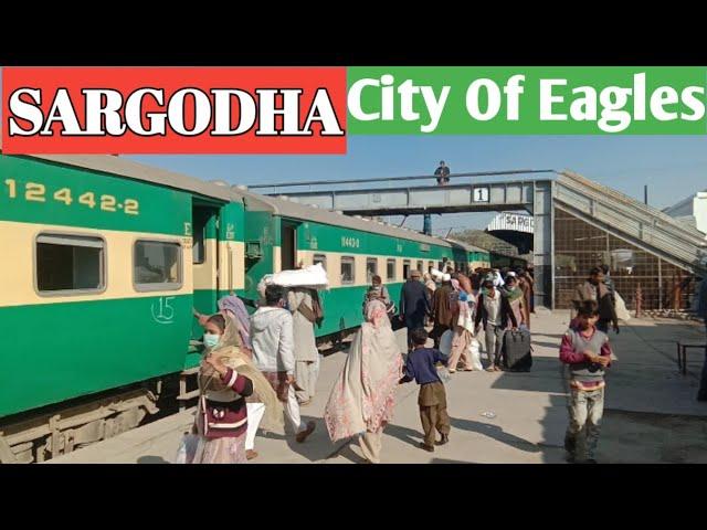 Vlog at Sargodha Junction Railway Station| Millat Express Train| Timing and Fare| Pakistan Railways