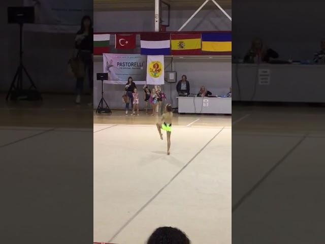 Lidya Temelatma, Serajevo SEVALA MUJIC Rhytmic Gymnastics Tornament, 23.09. 2017