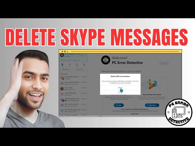 How to Delete Skype Messages | Clear Chat History Easily