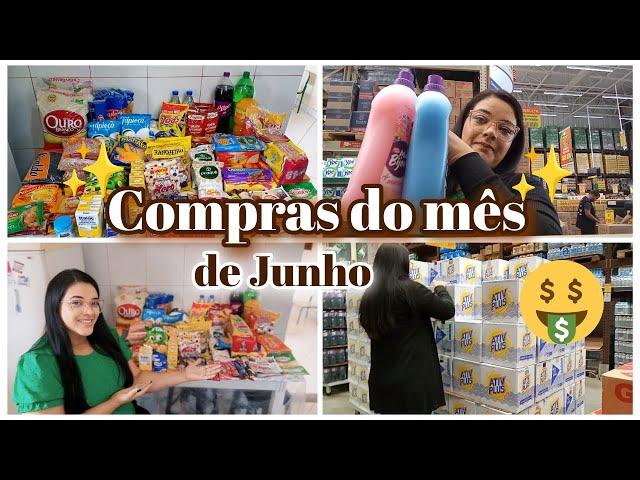 Compras do mês | Mostrei o valor total