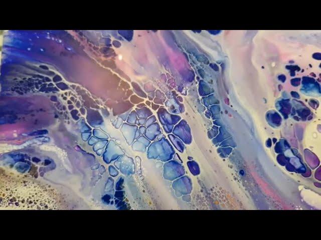 Dutch Pour with Alcohol Ink LOOKING cells?? - Acrylic Pouring
