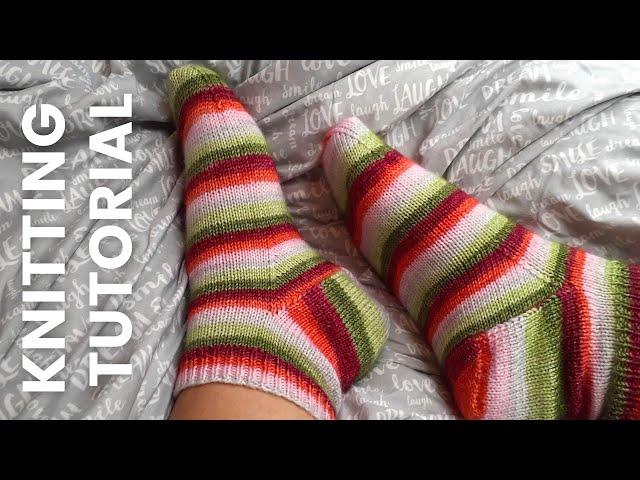 Knitting Socks on Double Pointed Needles [Beginner Friendly!]