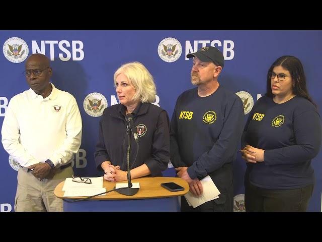 NTSB Media Brief - Alaska Airlines Flight 1282 (Jan 8) livestream