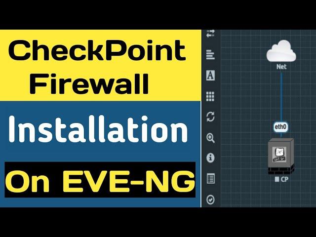 How to Install and configure Checkpoint Firewall on EVE-NG