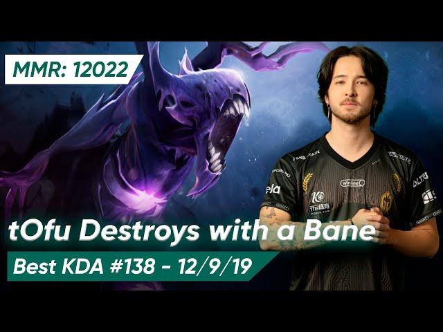  tOfu BANE 7.37b SOFT SUPPORT 4 Pos | Dota 2 Pro Gameplay