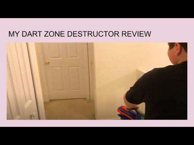 DARTZONE COVERT OPS DESTRUCTOR (REVIEW)