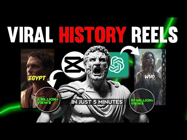 How to Make Viral History Videos | Like Stellar Sagas in Only 5 Minutes  | Step by Step Tutorial