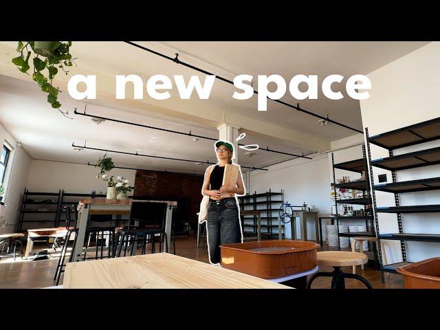 Living In NYC | a new space! pottery updates & summer in the city