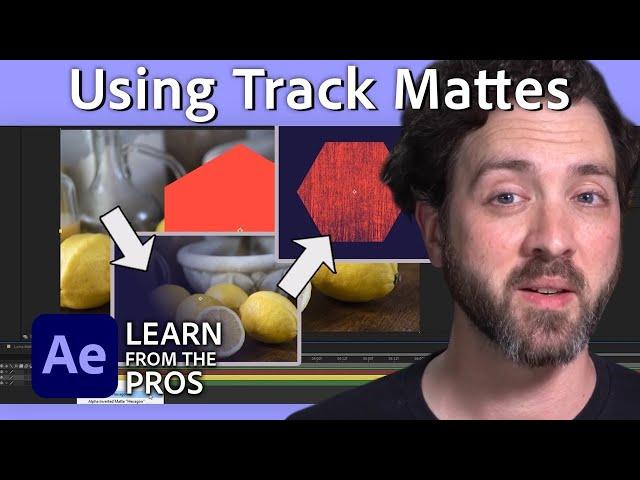 How to Use Track Mattes for Motion Graphics | After Effects w/ School of Motion | Adobe Video