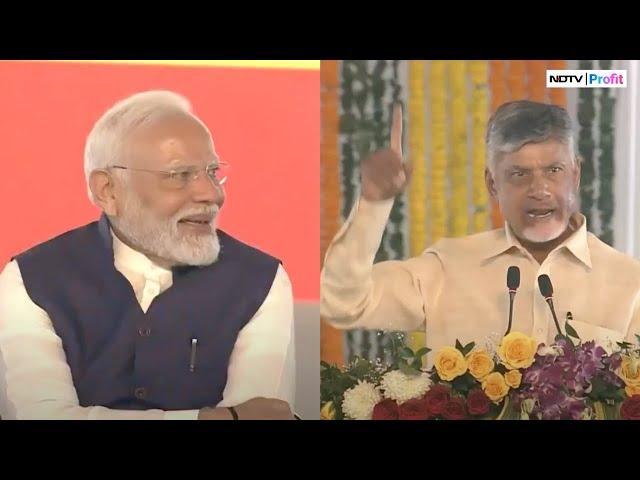 'PM Modi Is No Longer An Indian Leader...': Chandrababu Naidu Quips At Vizag Rally