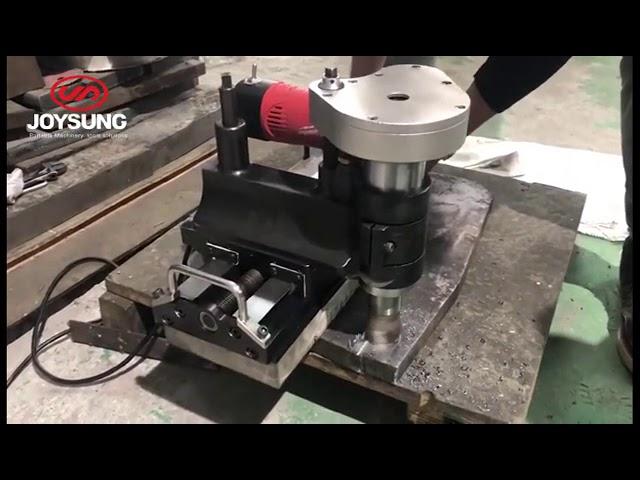 JOYSUNG KMM300 portable keyway mini milling machine in workshop