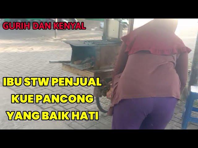 Ibu Stw HOT Penjual Kue Pancong