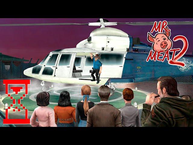 Прохождение Вертолётного обновления Мистера Мита // Mr. Meat 2