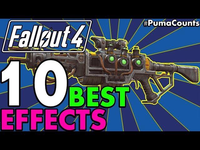 Top 10 Best and Most Powerful Legendary Weapon Effects in Fallout 4 (Including DLC) #PumaCounts