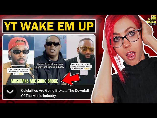 Lawyer Reacts To Celebrities Are Going Broke... The Downfall Of The Music Industry | YT Wake Em Up