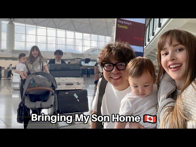 I got pregnant and gave birth abroad, now I'm finally bringing my son home