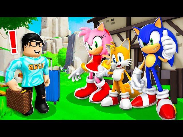 Adopted By SONIC Family! (Roblox)