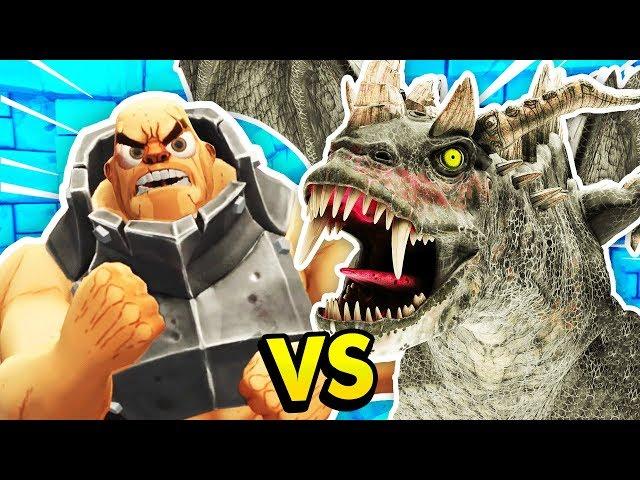 THE DRAGON SLAYER GLADIATOR IN GORN VR (GORN Gladiator Simulator VR HTC Vive Funny Gameplay)