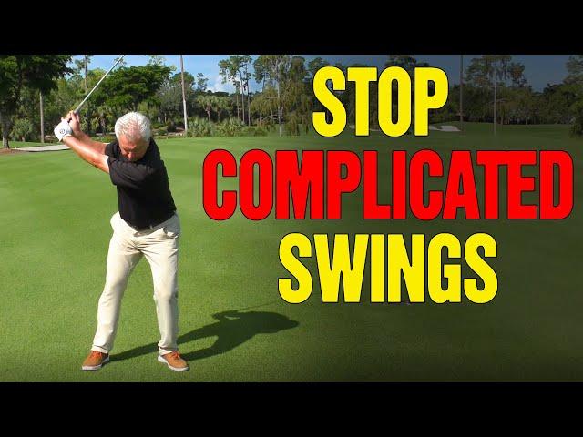 #1 Tip to Stop Complicated Swing Thoughts! (SIMPLIFY YOUR SWING)