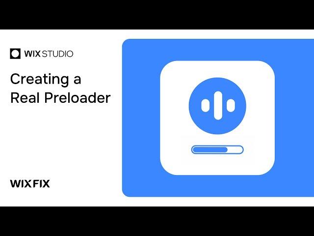 Real Preloader in Wix & Wix Studio | Wix Fix