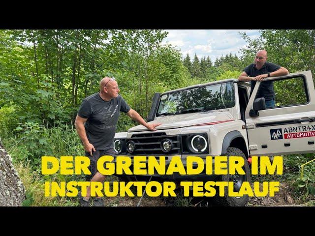 Die Abenteuer4x4 Guides durften den Ineos Grenadier im Gelände testen