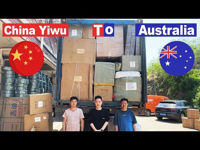 China Sourcing Agent: Source & Load & Ship 20GP From Yiwu to Australia