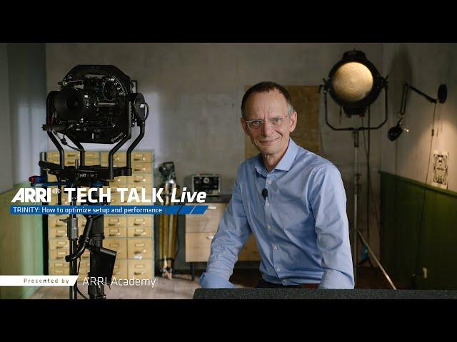 ARRI TECH TALK Live: Camera Stabilizer TRINITY // English Version