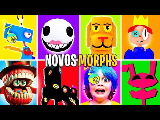 NOVOS MORPHS DO CIRCO DIGITAL EP• 2  ROBLOX Find The Amazing Digital Circus ( Alec GO! )