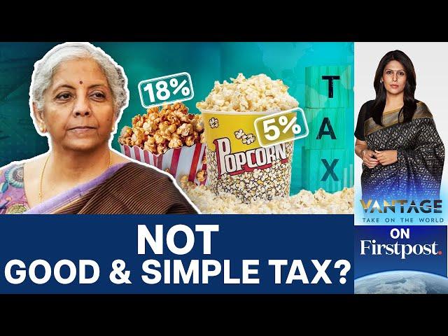 Three GST Rates for Popcorn Spark Confusion and Ridicule | Vantage with Palki Sharma