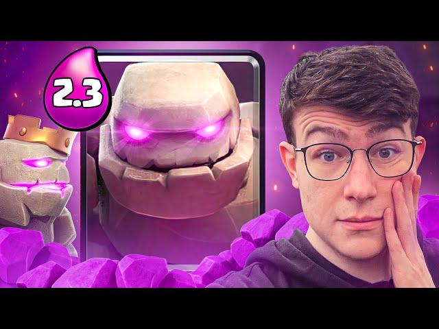 2.3 GOLEM CYCLE FASTEST DECK IN CLASH ROYALE!